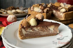 Zubereitung des Rezepts Marmor-Cheesecake mit Nutella, schritt 3