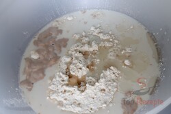 Zubereitung des Rezepts Duftende selbst gemachte Baguettes, schritt 1