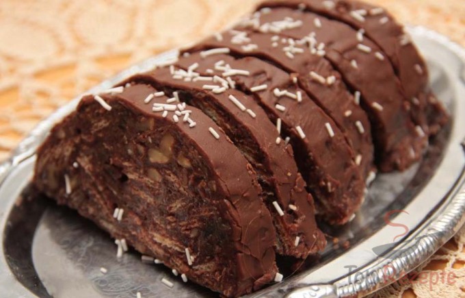 Rezept Studentenfutter-Schokoladenkuchen ohne Backen