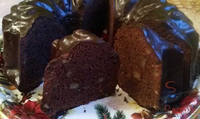 Rezept Schokoladen-Gugelhupf mit Walnüssen – mit FOTOANLEITUNG