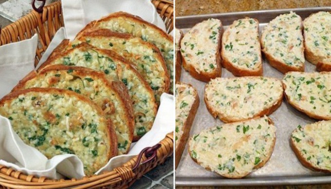 Rezept Überbackenes Brot mit gebackenem Knoblauch