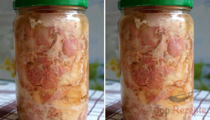 Rezept Eingemachtes Schweinefleisch mit Gewürzen