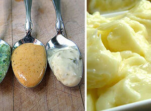 Rezept Selbst gemachte Mayonnaise mit mehreren Varianten