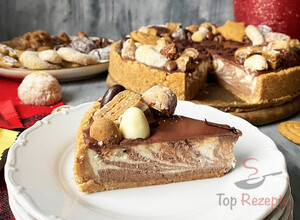 Rezept Marmor-Cheesecake mit Nutella