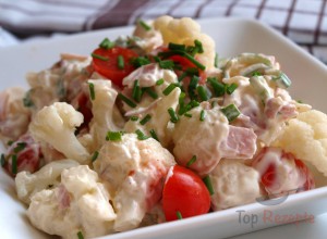Rezept Blumenkohl-Schinken-Salat