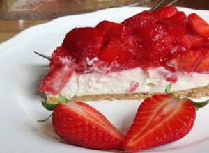 Rezept Cheesecake mit Erdbeeren ohne Backen
