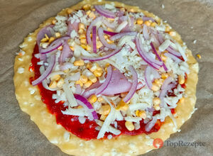 Rezept Cottage-Cheese-Pizza-Teig - Die beste proteinreiche FITNESS-Pizza