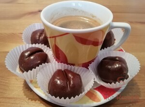 Rezept Schoko-Nuss-Kaffeebohnen in Schokolade – ohne Backen