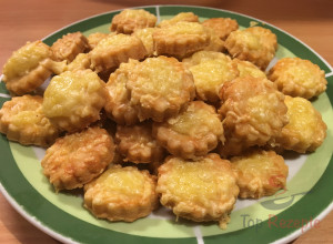 Rezept Der perfekte Ersatz für Kartoffelchips oder Käsestangen: leckeres Käse-Knabberzeug