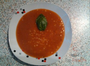 Rezept Tomatensuppe mit Nudeln