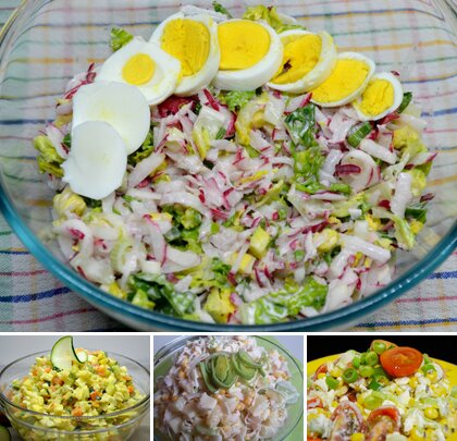 9 Salat-Rezepte für alle, die abnehmen möchten