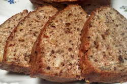 Zubereitung des Rezepts Gesundes Brot ohne Mehl, schritt 6