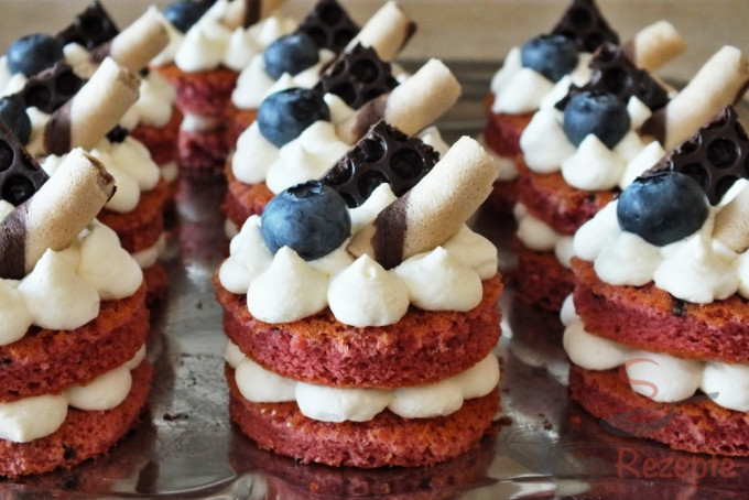 Rezept Red Velvet Mini Cakes