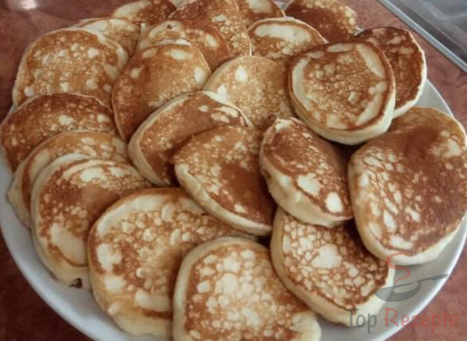 Rezept Luftig lockere Liwanzen - flaumige tschechische Pancakes
