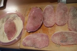 Zubereitung des Rezepts Schweineschnitzel in Marinade überbacken, schritt 4