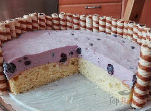 Rezept Joghurt-Heidelbeer-Torte