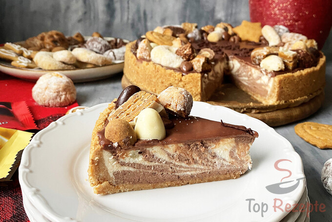 Rezept Marmor-Cheesecake mit Nutella