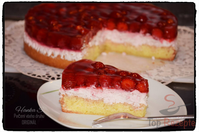 Rezept Erdbeer-Mascarpone-Torte mit Tortenguss