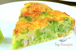 Zubereitung des Rezepts Herzhafte FITNESS Brokkoli-Torte ohne Mehl, schritt 1