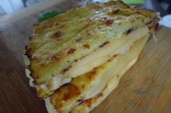 Zubereitung des Rezepts Im Ofen gebackener Käse – mal anders, ohne Panade, schritt 4