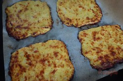 Zubereitung des Rezepts Im Ofen gebackener Käse – mal anders, ohne Panade, schritt 3