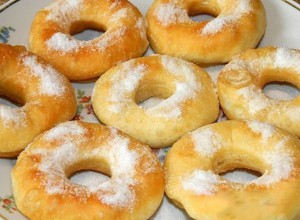 Rezept Leckere, schmackhafte und schnelle Donuts ohne Hefe