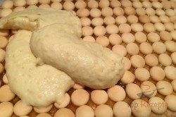 Zubereitung des Rezepts Pfirsich-Cremedessert mit Eierplätzchen, schritt 8