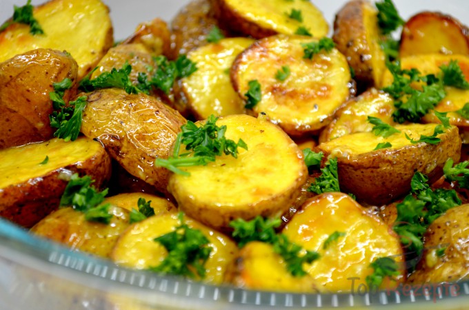Rezept Backkartoffeln mit französischer Soße