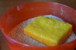 Zubereitung des Rezepts Leckerer panierter Käse aus dem Backofen – schmeckt wie frittiert!, schritt 3