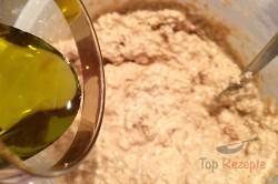 Zubereitung des Rezepts FITNESS-Gugelhupf mit Äpfeln und Haferflocken, schritt 5