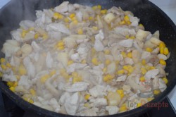 Zubereitung des Rezepts Gnocchi-Hähnchen-Austernpilz-Auflauf, schritt 2