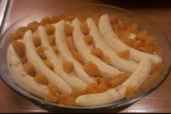 Zubereitung des Rezepts 15-Minuten-Bananenkuchen ohne Backen, schritt 8
