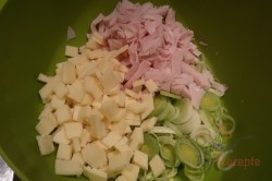 Zubereitung des Rezepts Sellerie-Ananas-Porree-Salat, schritt 1