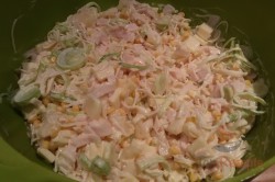 Zubereitung des Rezepts Sellerie-Ananas-Porree-Salat, schritt 4