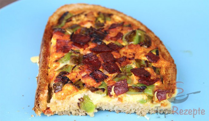 Rezept Pizzabrot – ein Frühstück oder Abendbrot für echte Männer
