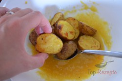 Zubereitung des Rezepts Backkartoffeln mit französischer Soße, schritt 9