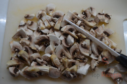 Zubereitung des Rezepts Kartoffelteig gefüllt mit Pilzen, schritt 4
