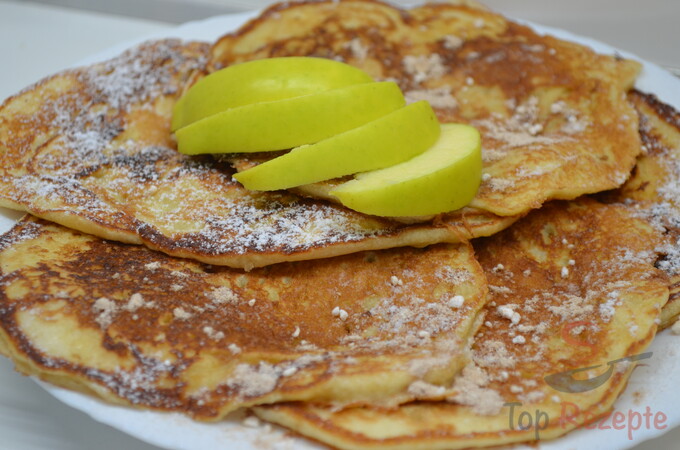 Rezept Köstliche Apfel-Pancakes