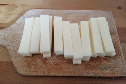 Zubereitung des Rezepts Panierte Kartoffel-Käse-Stangen, schritt 5