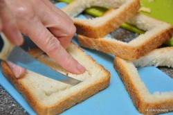 Zubereitung des Rezepts Gefüllte Sandwiches – 2 Arten, schritt 3