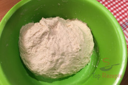 Zubereitung des Rezepts Brot-Ersatz aus der Tasse. Fladen mit Naturjoghurt, die auch AnfängerInnen zubereiten können., schritt 4
