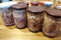 Zubereitung des Rezepts Hausgemachte Fleischkonserven, die das ganze Jahr halten, schritt 5