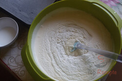 Zubereitung des Rezepts Marmorierter Zucchini-Kuchen – mit FOTOANLEITUNG, schritt 4