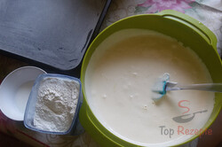 Zubereitung des Rezepts Marmorierter Zucchini-Kuchen – mit FOTOANLEITUNG, schritt 3