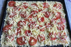 Zubereitung des Rezepts Unwiderstehliche Zucchini-Pizza, schritt 6