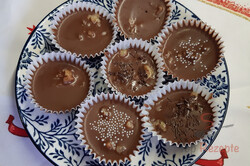 Zubereitung des Rezepts Fantastische Schokoladen-Körbchen mit Milka Noisette, schritt 1
