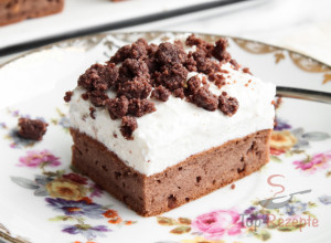 Rezept Ein gesundes Dessert mit Kakao und einer leckeren Vanillecreme