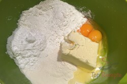 Zubereitung des Rezepts Rosa Linzer Plätzchen – mit Puddingpulver, schritt 2