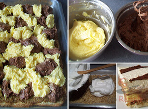 Rezept Leckere Cremeschnitten mit Puddingcreme - mit Fotoanleitung