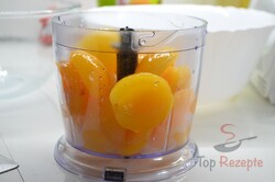 Zubereitung des Rezepts Sonnengruß – Einfacher Quarkkuchen mit Aprikosen, schritt 8